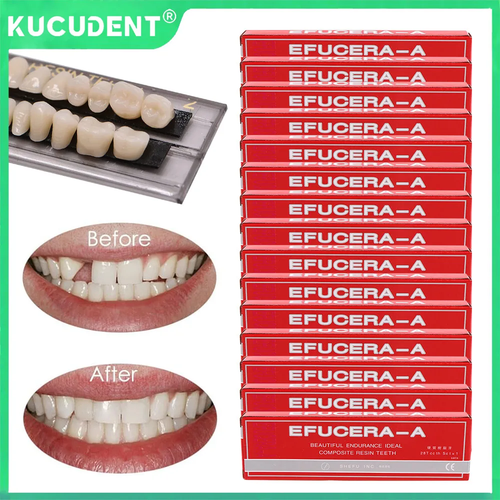 

15 комплектов акриловой смолы, сменный комплект для протезов, A2 A3, оттенок, стоматологические вставные зубы, полный комплект, верхний передний нижний задний