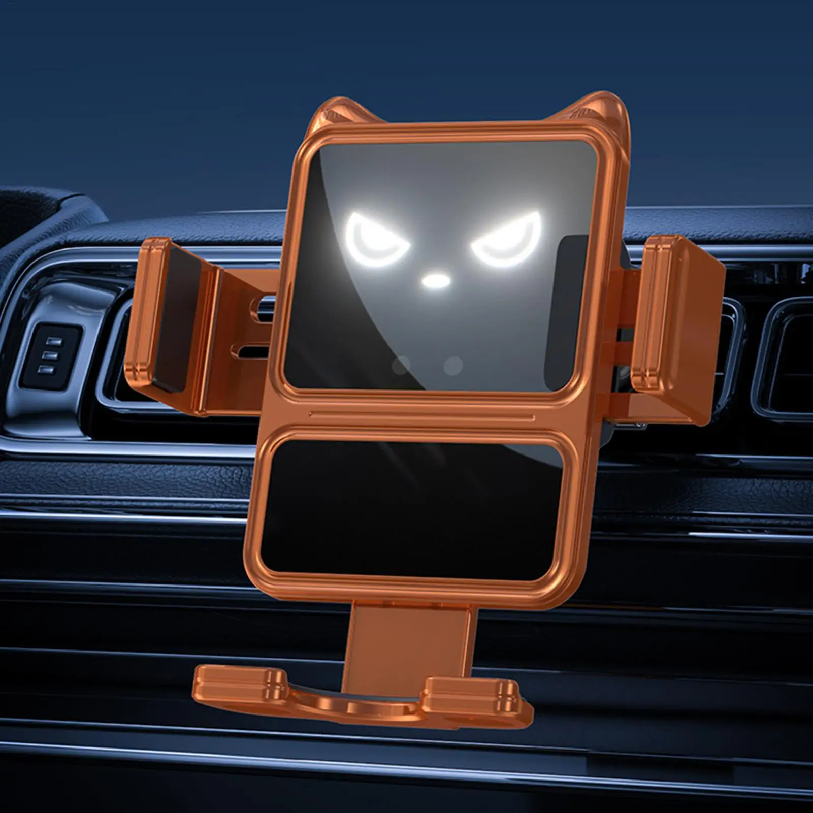 

Автомобильное крепление для сотового телефона, вращающийся на 360 градусов кронштейн, автомобильное вентиляционное отверстие, крепление для сотового телефона для складного экрана, автомобильного грузовика, автомобиля