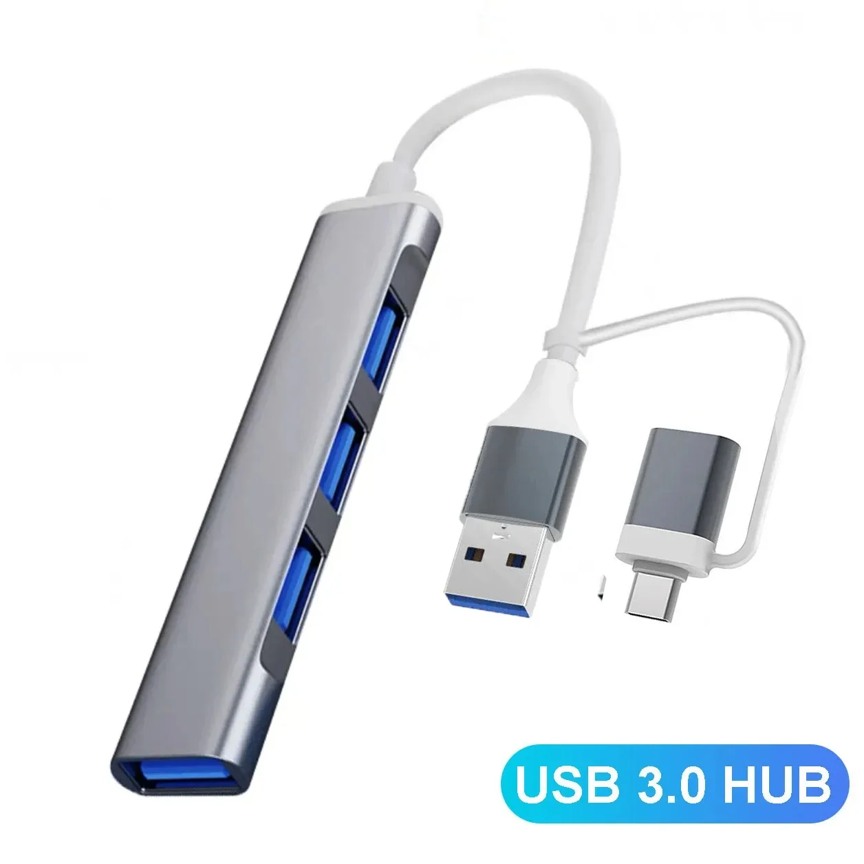 4 Ports USB Type C HUB 3.0 Dock Station USB 3.0 HUB USB C HUB Multi Splitter Adapter OTG For Lenovo HUAWEI Xiaomi Macbook PC