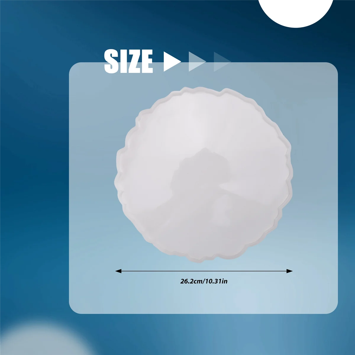 DIY кристаллическая эпоксидная форма компот качели стол круглая кружевная подставка украшение стола силиконовая форма