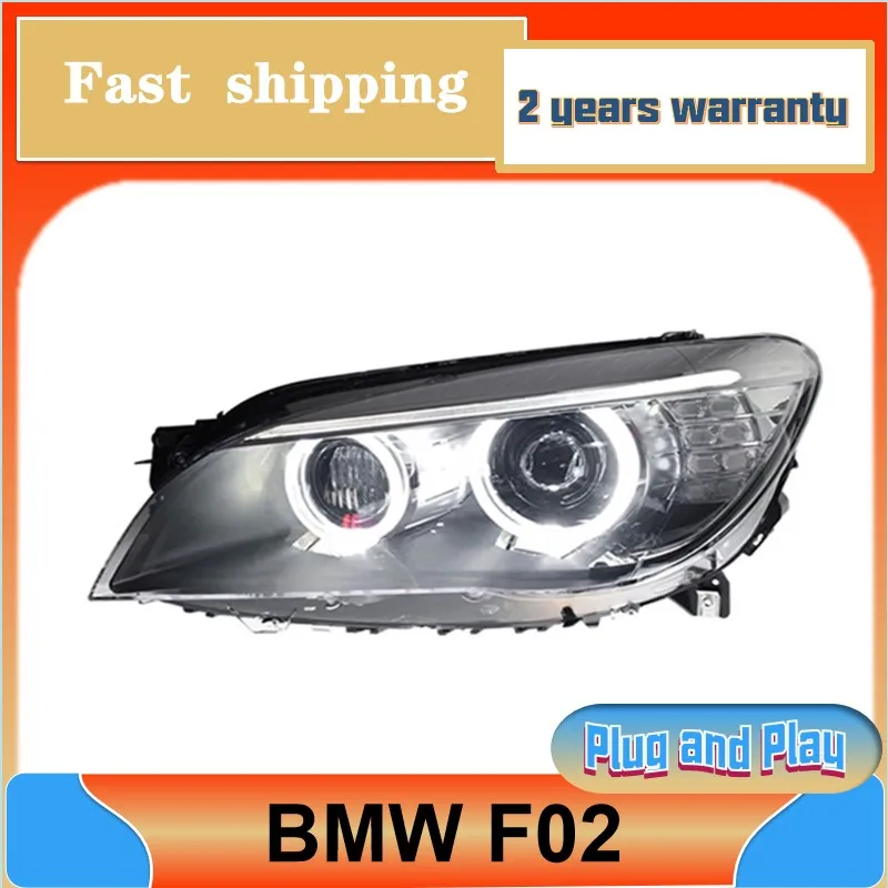 Car Styling for BMW F02 Head Lights 2009-2015 BMW 7 Series Headlight 730i 735i 740i 750i 760i Turn signal DRL Low High Beam Proj