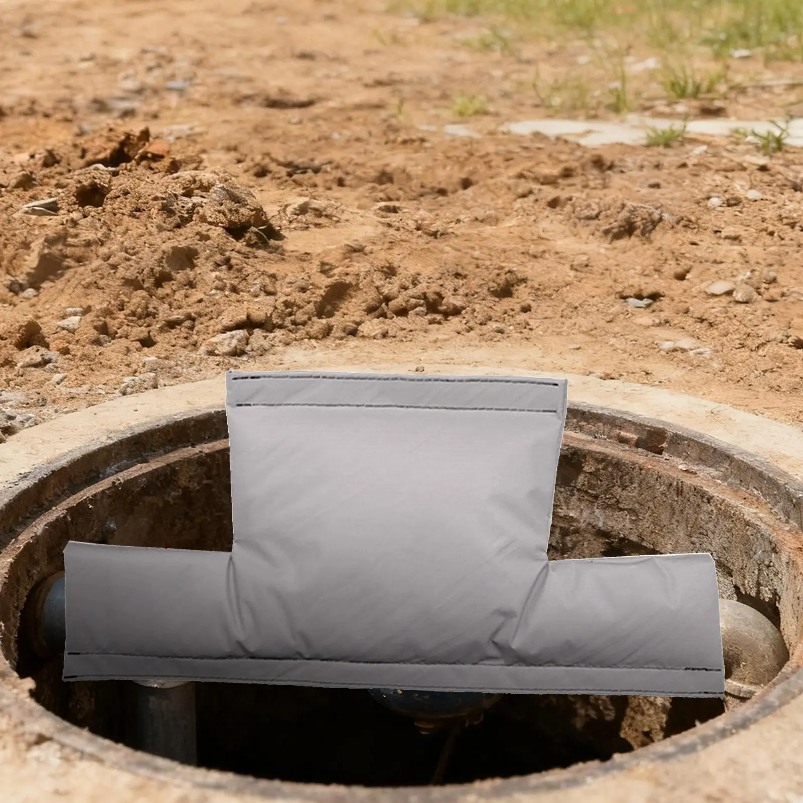 غطاء حماية عداد المياه واقي قابل لإعادة الاستخدام مقاوم للصقيع للطقس البارد سترة عازلة لقياس المياه لمستجئ أصحاب المنازل