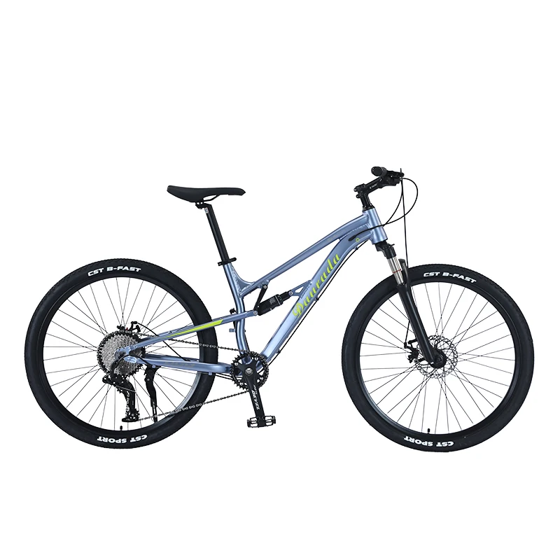 Factory sale low price 27.5 inch 10 speed alloy dual shock absorbing mtb mountain bikes for adults bicyclecustom