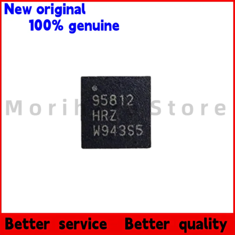 5PCS/100% brand new ISL95812HRZ 95812HRZ 95812 ISL95812IRZ 95812IRZ 95812 Black plastic casing
