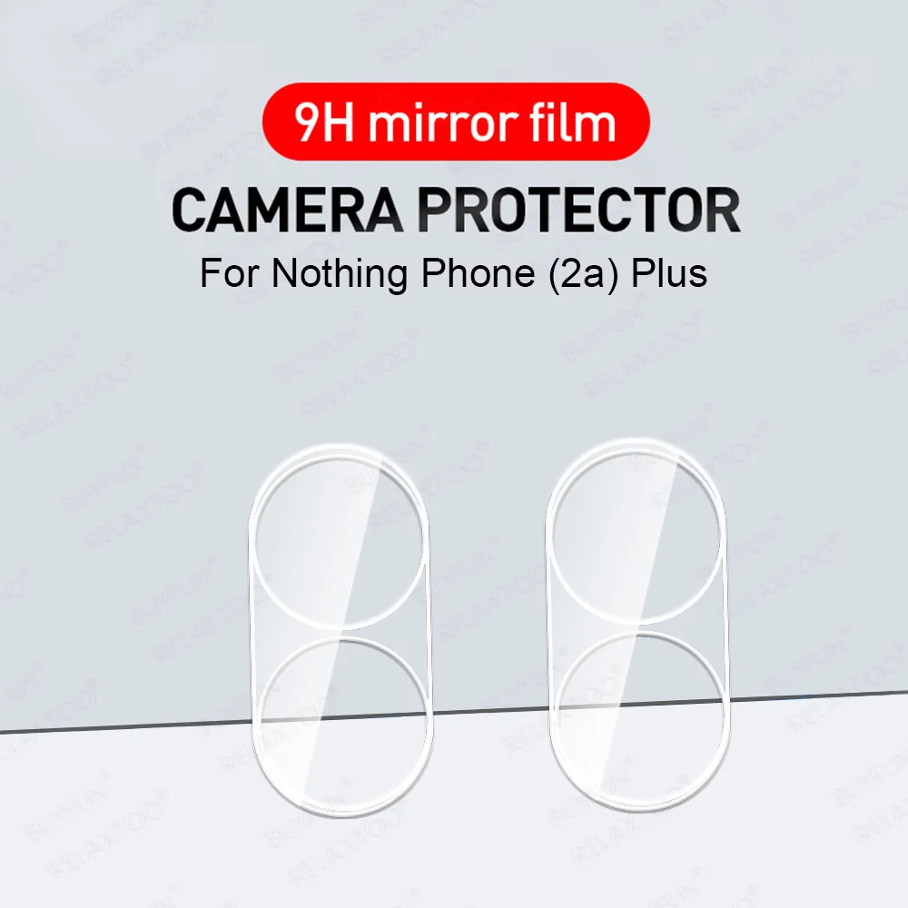 2Pcs For Nothing Phone (2a) Plus Cover Lens Tempered Glass Case CMF Phone 1 Phone2a 2A 2APlus 2 A 5G 3D Camera Screen Protector