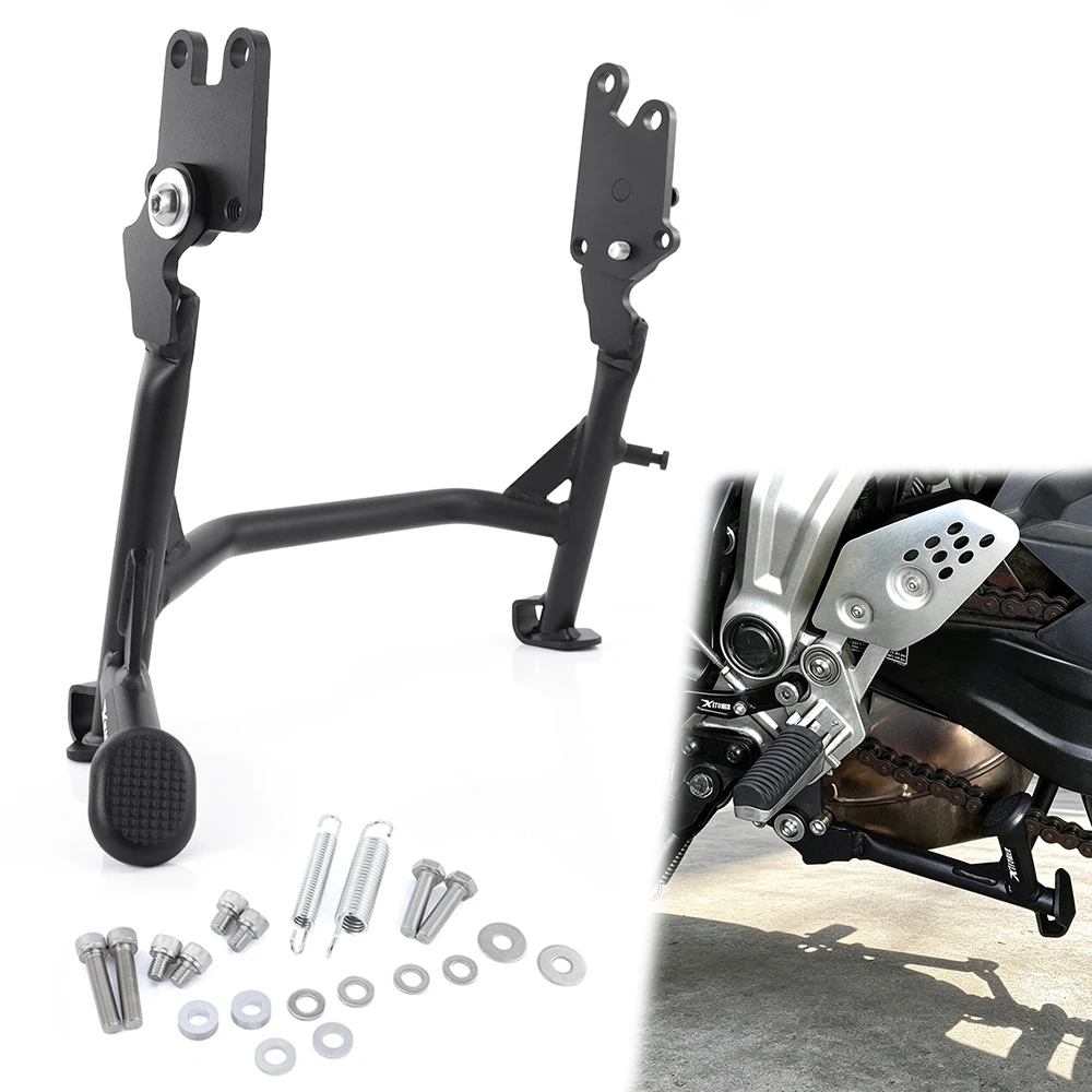 

For YAMAHA MT-07/FZ-07 2013-2024 Tracer 700/GT 2016-2020 Tracer 7/GT 2021-2024 Motorcycle Middle Kickstand Center Parking Stand