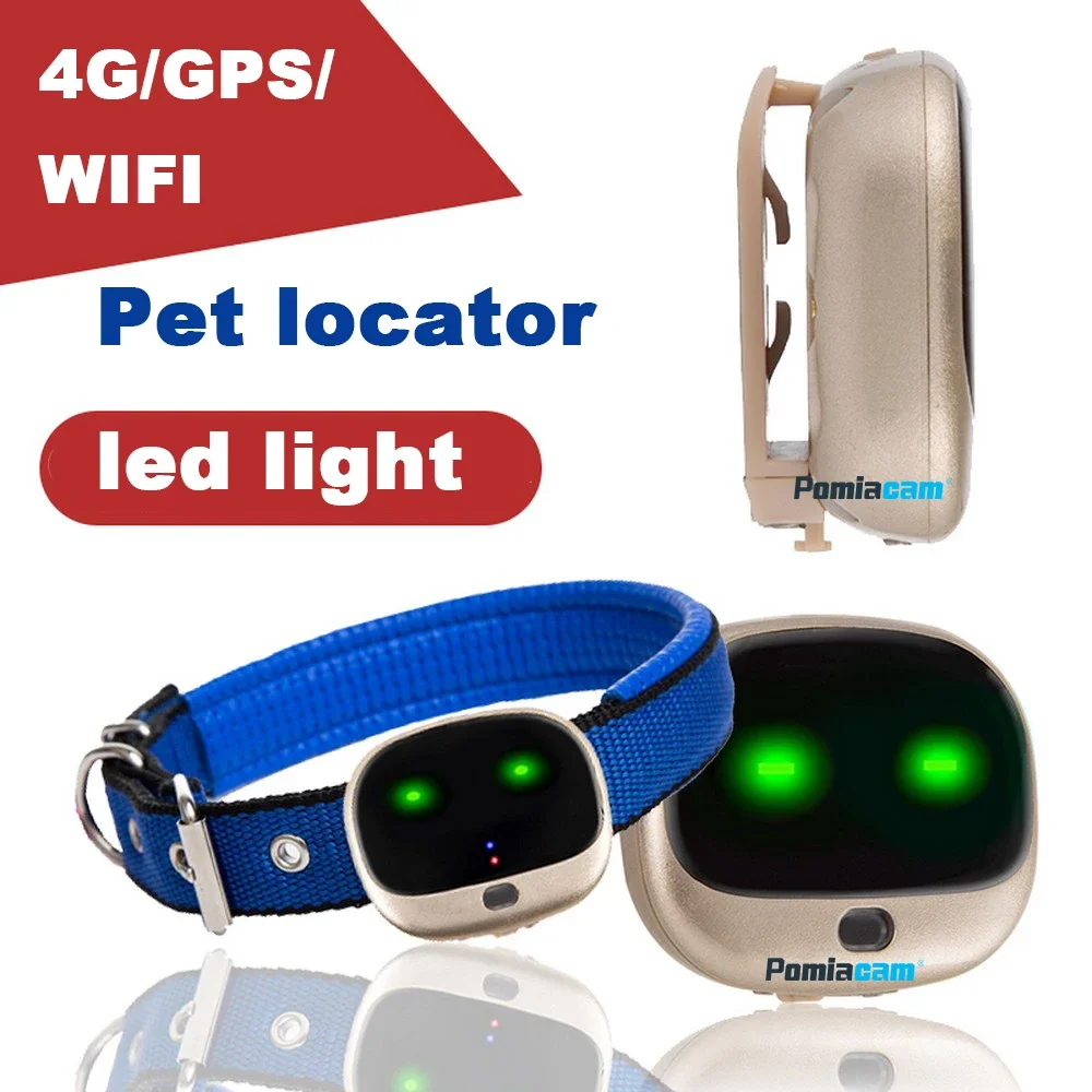 4G SIM SMS GPS PET Tracker Mini GPS Pets Tracker 4G LTE 2G GSM Best Dog Gps Tracker Free server for life