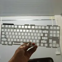 Evo80 Keyboard Positioning Board Customized Pp Pc Pom Fr4 Carbon Fibre Extreme Slotting for Evo80 Mechanical Keyboard Kit Design