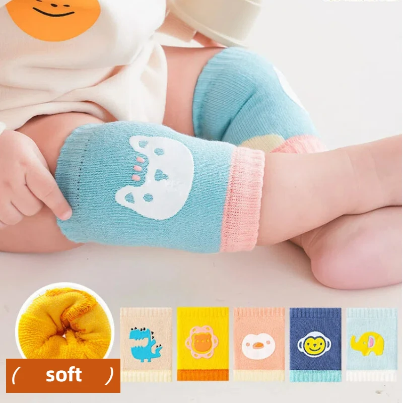 Non Slip Crawling Elbow Toddlers Knee Pads Protector Safety Kneepad Trottie Leg Warmer Boys and girls aged 1 to 2 years old