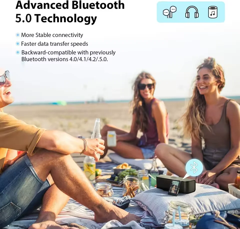 Ruizu m7 metal mp3 player bluetooth 5.0 alto-falante embutido 2.8 Polegada grande tela de toque com e-book gravação rádio vídeo walkman