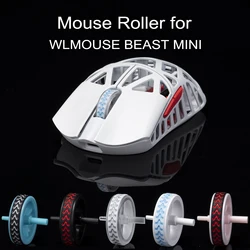 BTL Mouse Roller For WLmouse Beast Mini Wireless Replacement Scroll Wheel and Rubber Ring Collar set Pulley Mice Repair Tool