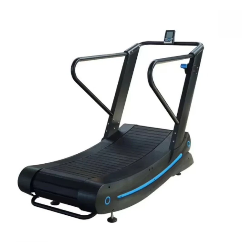 Non-powered Curved Mechanical Treadmill Machines  Equipment Manual Treadmill Running Machine