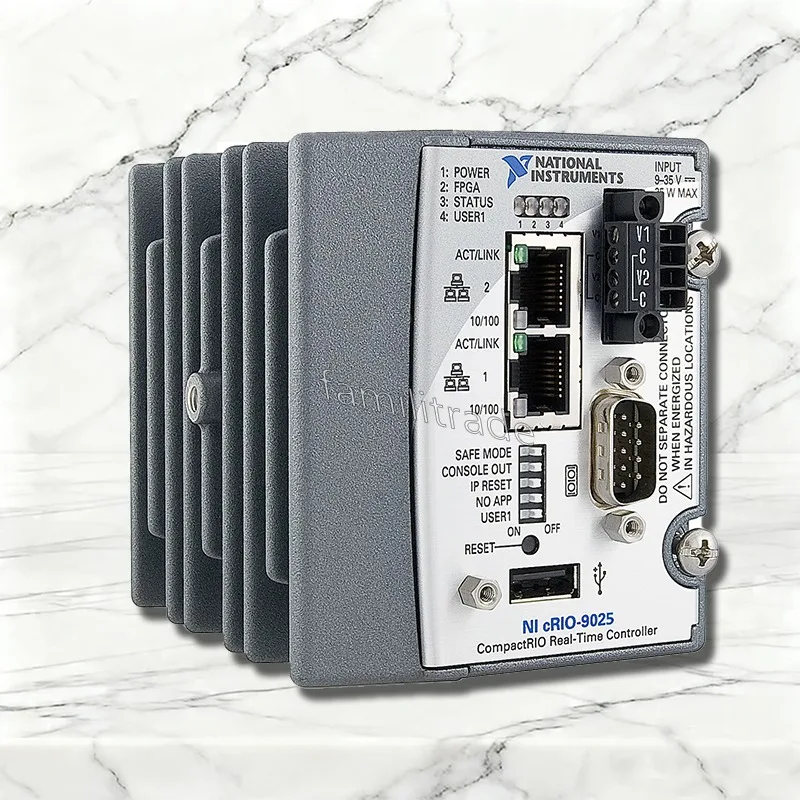 National Instruments NI cRIO-9025 781313 800MHz 512MB DRAM 4GB Storage Rugged Fanless RT Controller#familitrade