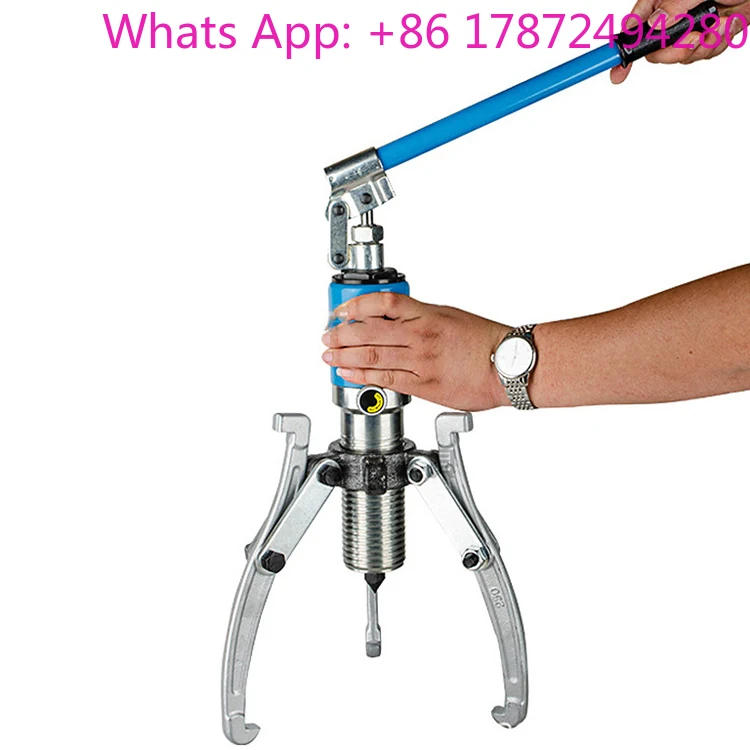 10 ton manual hydraulic bearing puller/gear puller wheel tensioner tool/3 arm puller