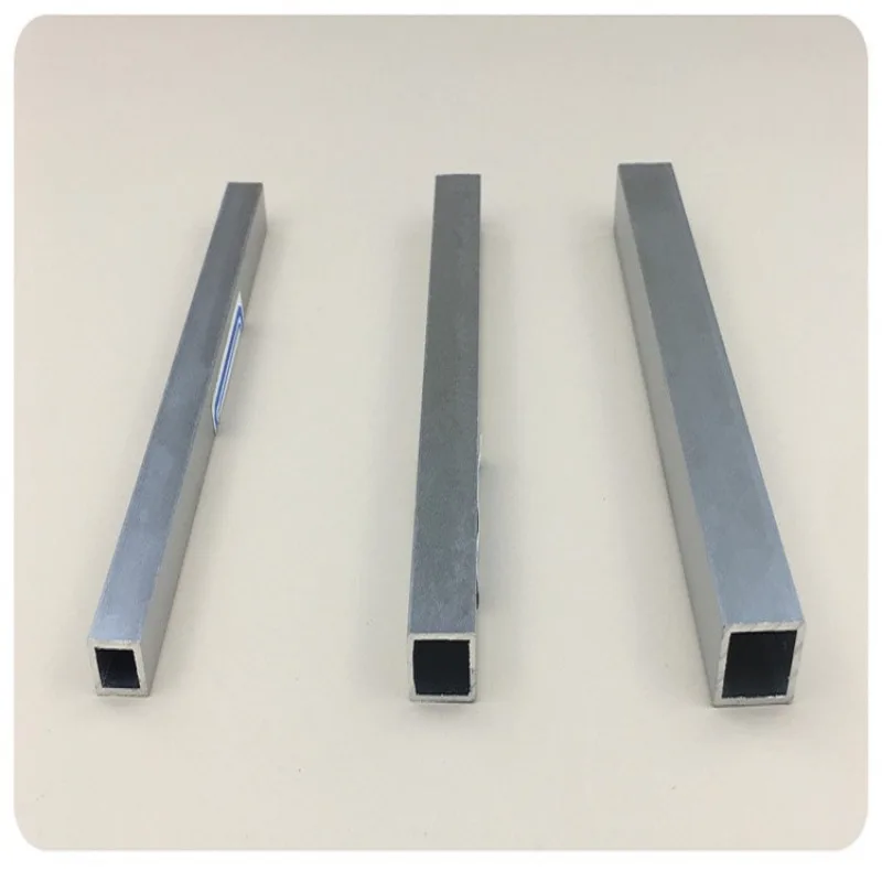 

6x6~80x40mm Aluminum Alloy Square Tube 495mm DIY Model Car Frame Accessories Metal Pipe