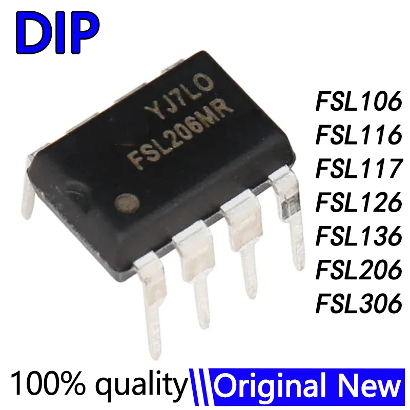 5Pcs/lot FSL136MR DIP-8 FSL136 FSL106MR FSL106 FSL206MR FSL206 FSL117 FSL117MRI FSL116HR FSL126HR FSL306LR FSL116 FSL126 FSL306