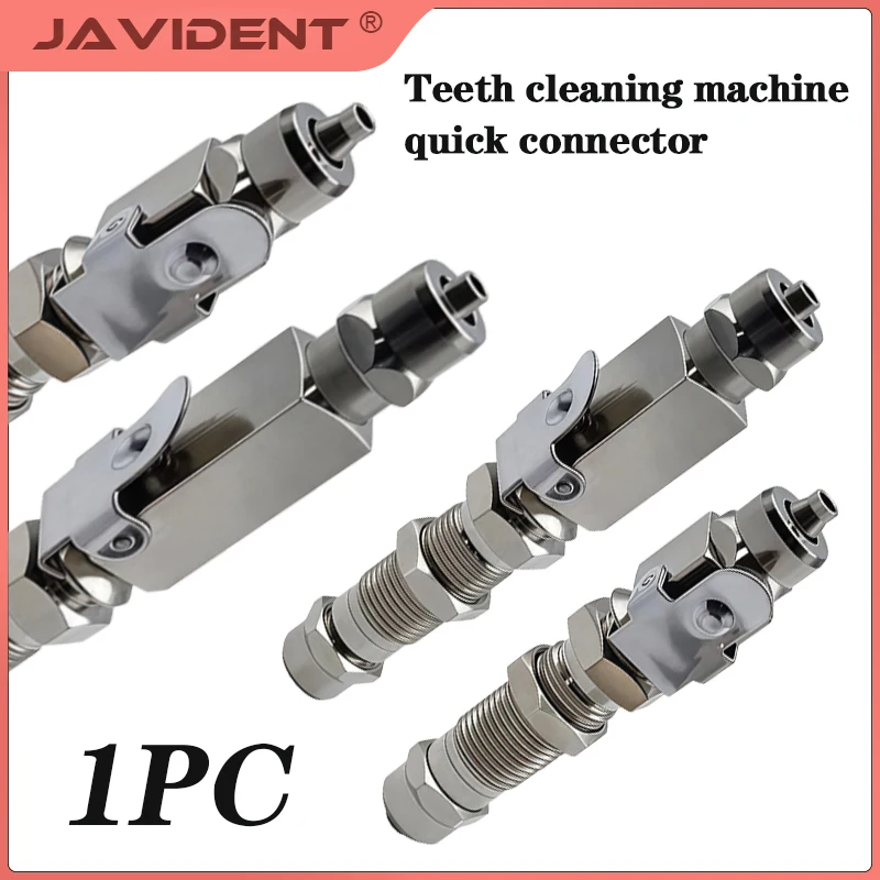 1Pcs Self-locking Quick-Connect Fittings with Anti-Reflux Protection for Dental Use; Accessories for Extraoral Dental Scalers