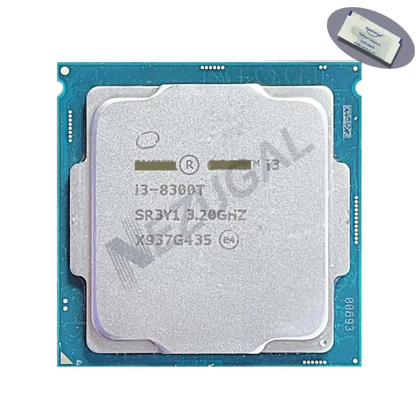 

I3-8300T I3 8300T SR3Y1 3.2 Ghz Quad Core 8M 35W LGA1151 CPU processor