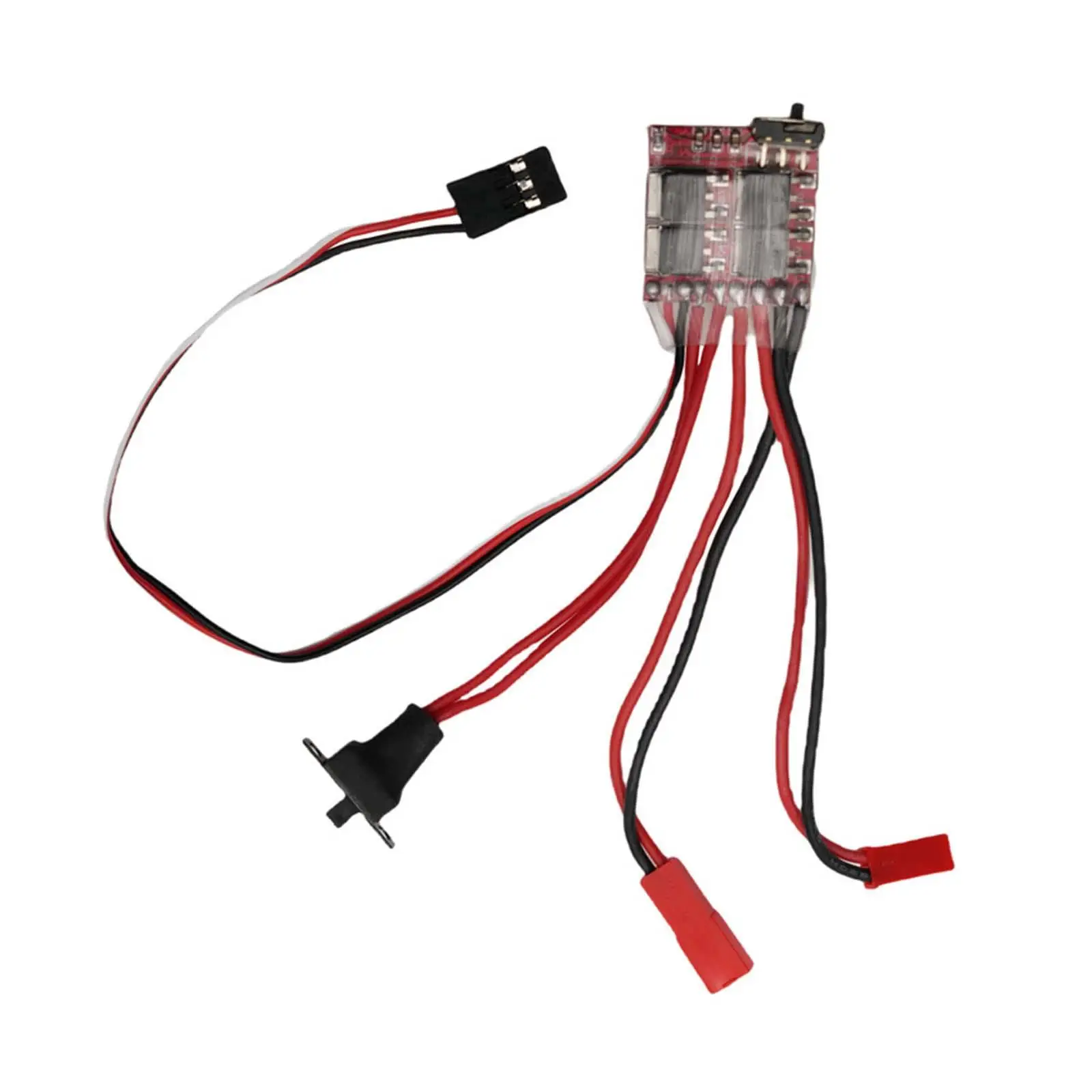 

20A Brushed ESC High Performance Replace DIY Accs Upgrade Electric Speed Controller for 1/12 Truck Hobby Model Vehicle Car