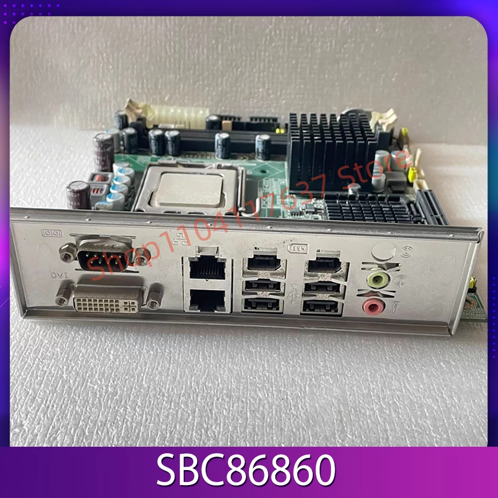 

Двухпортовый сетевой разъем промышленной материнской платы компьютера SBC86860