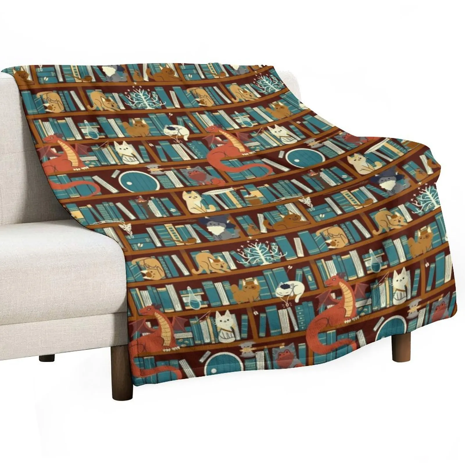 

Library of the Ring Throw Blanket Fashion Sofas for winter Bed linens Decorative Sofa Blankets