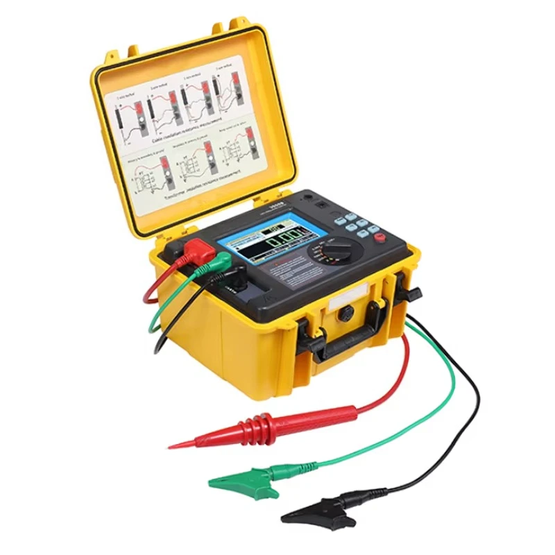 ETCR3500B High Voltage Insulation Resistance Meter & Megohmmeter High Precision AC/DC 0-1000V Cable Insulation Tester