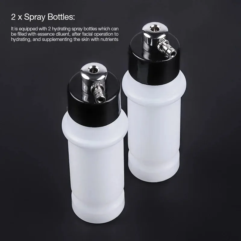 Glow Professional 3 in1 Microdermoabrasione Spray Esfoliante Rimozione di bellezza Rughe Pe