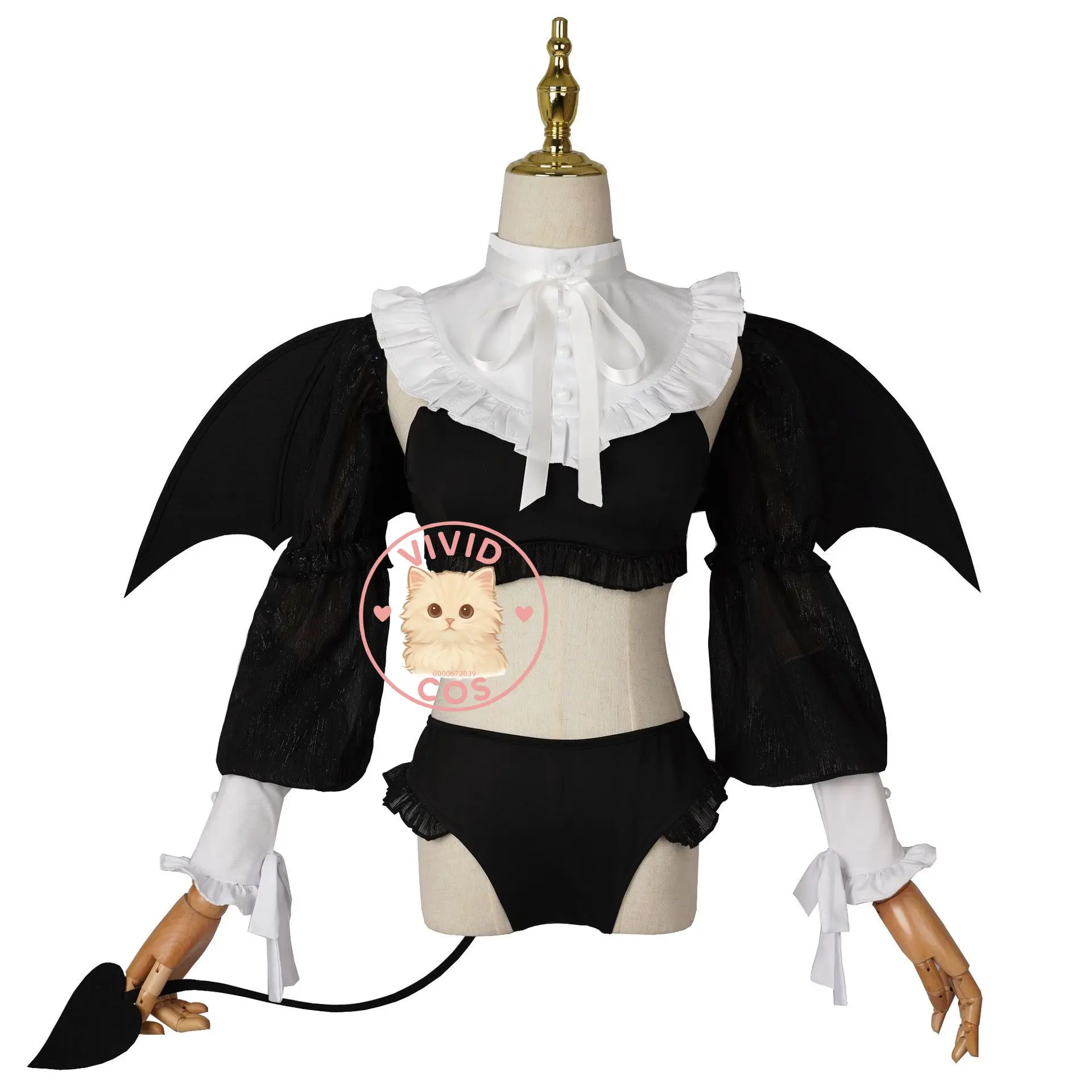 فستاني حبيبي مارين كيتاجاوا الساحرة أزياء تنكرية الشيطان الصغير أنثى ملابس نسائية كاملة لعب الأدوار كشخصيات