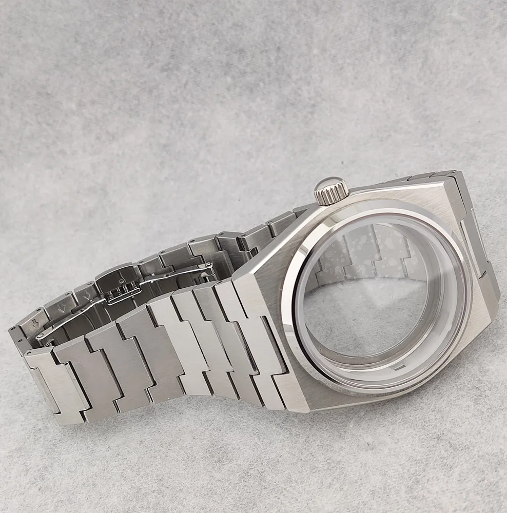 NH35 Case 904L Stainless Steel Watch Case 40mm Sapphire Glass waterproof Case Fit NH35/NH36 Movement Watch Parts Replacement