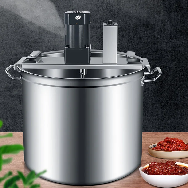 Hot Pot Bottom Material Stir-Fry Machine Commercial Automatic Stir-Fry Sauce Machine Chili Bean Sauce Stir-Fry Stuffing