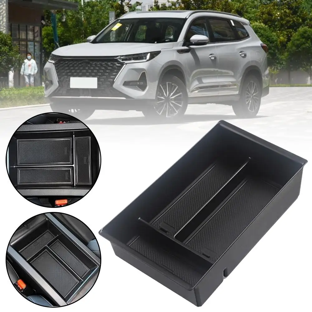 Car Center Console Storage Box For Chery Tiggo 8 Pro Max 2022 2023 2024 Armrest Organizer Tray Car Accessories Y4f8