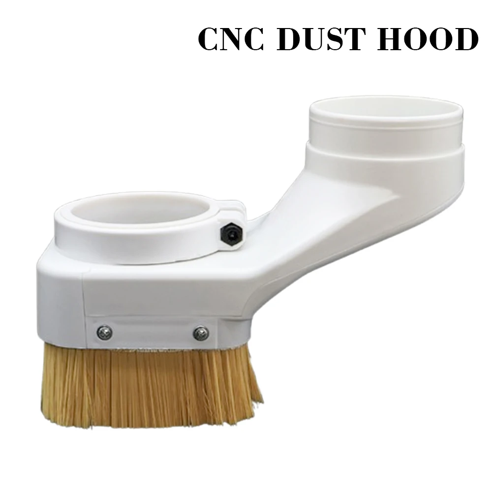 

CNC Spindle Shoe Dust Collector 70MM 75MM 80MM 85MM 90MM 100MM Dust Boot Cleaner Dust Cover Brush for 100MM Hose CNC Router