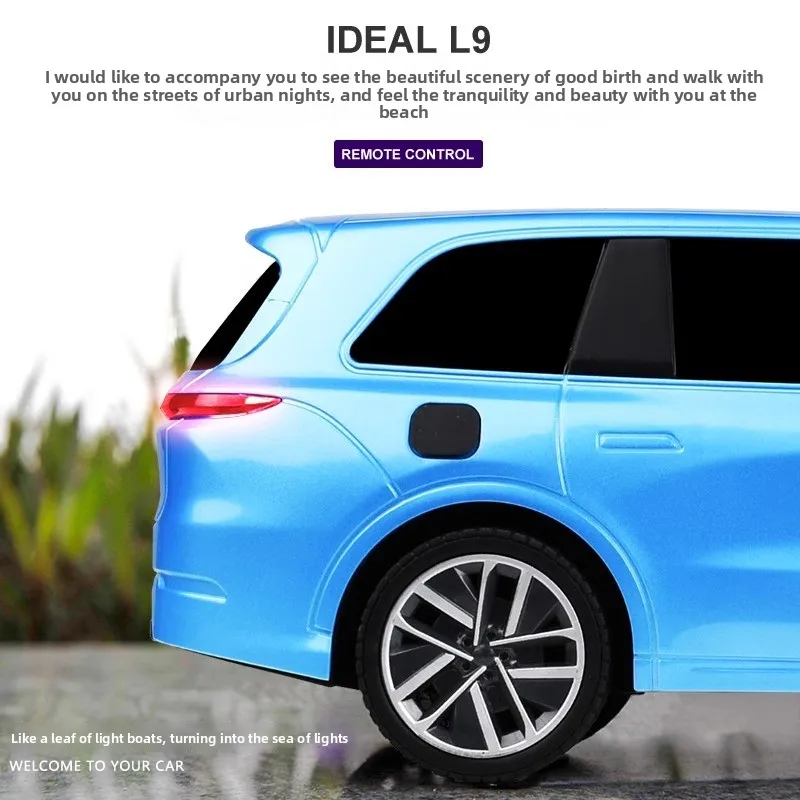 Coche de control remoto 2,4G simulación de estacionamiento automático efecto de sonido deriva coche de juguete eléctrico ideal modelo Xiaomi regalo para niños