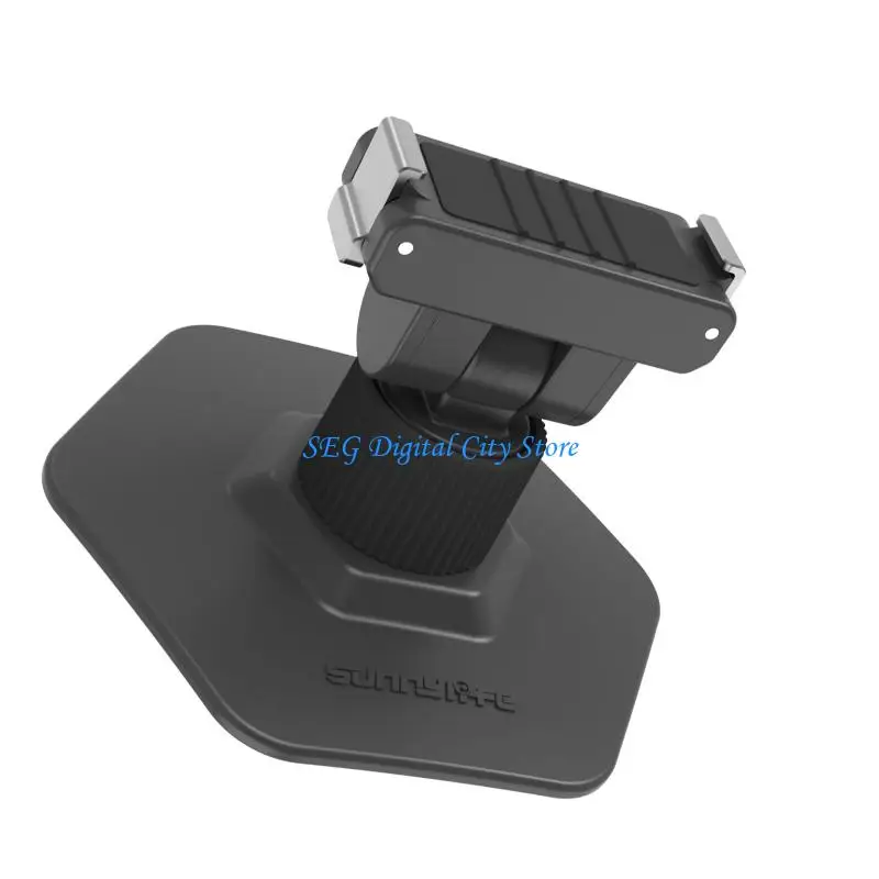 U75B Action Camera Mount Base for Action 6, Quick Release Adhesive Base for Helmet Riding Vehicle Glass Filming