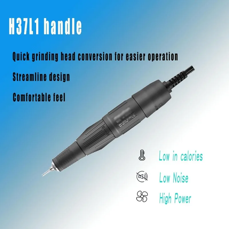 マラソン-4 マイクロモーター電気ラボジュエリーネイルドリルマシンポリッシュ N3 カーボンブラシハンドピースドリルセット歯科ラボ機器