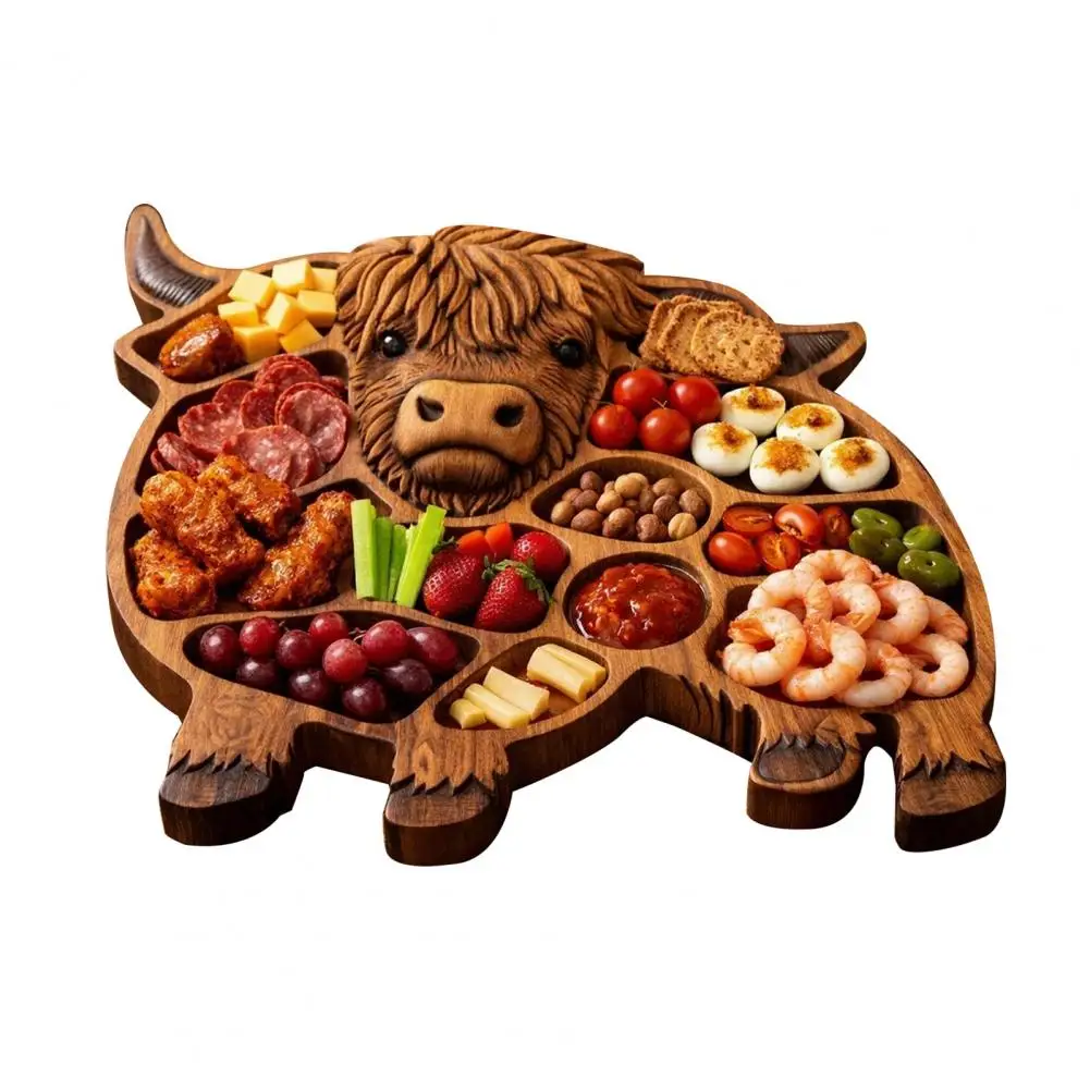 Highland Cow Wooden…