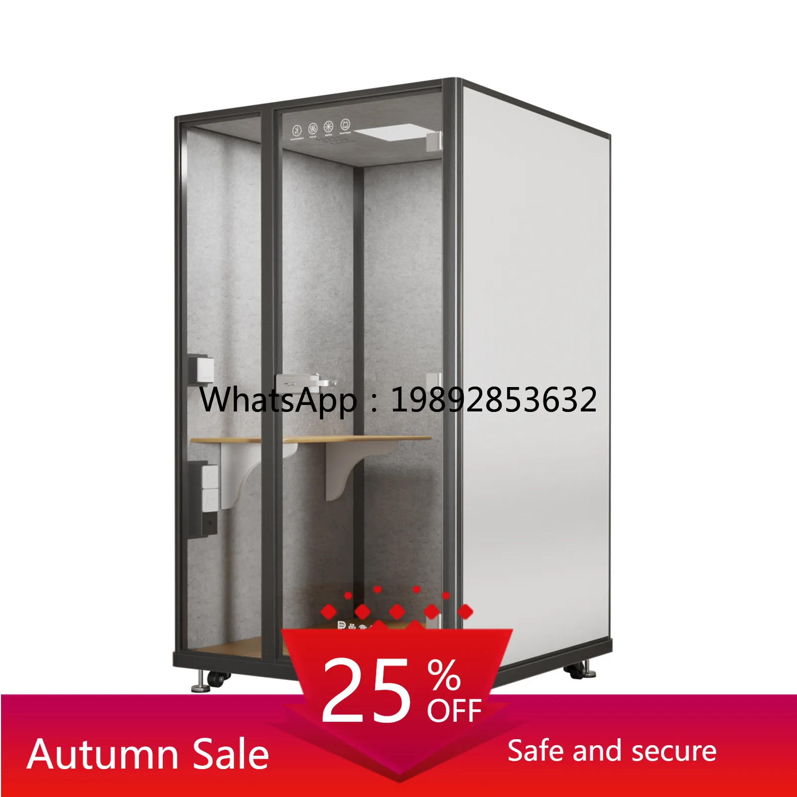

LYY Portable Home Soundproof Room Sleep Pod Silent Cabin Live Streaming Room Simple Recording Studio for Home Use