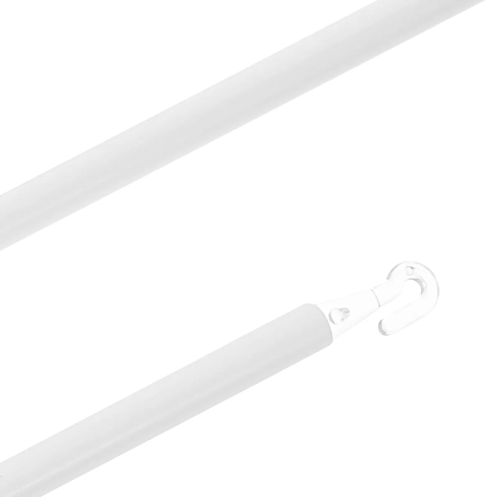 1Set Window Blind Accessories Vertical Blind Wand Replacement Pull Rod Hook for Easy Curtain Control Home Use Window Opener Pole