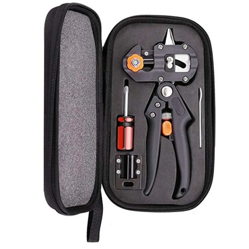 ABGG-2-In-1 Grafting Tools Pruning Pruner Cutting Tool Kit Fit For Fruit Tree Grafting Garden Hand Tool