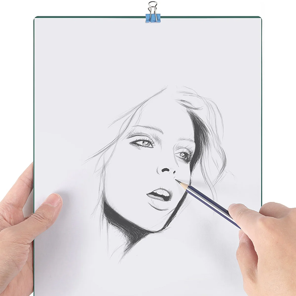 Estera de corte autocurativa de PVC, superficie antideslizante Flexible fuerte de 12x18 pulgadas para costura, corte de papel, artesanía, protección de mesa de Hobby