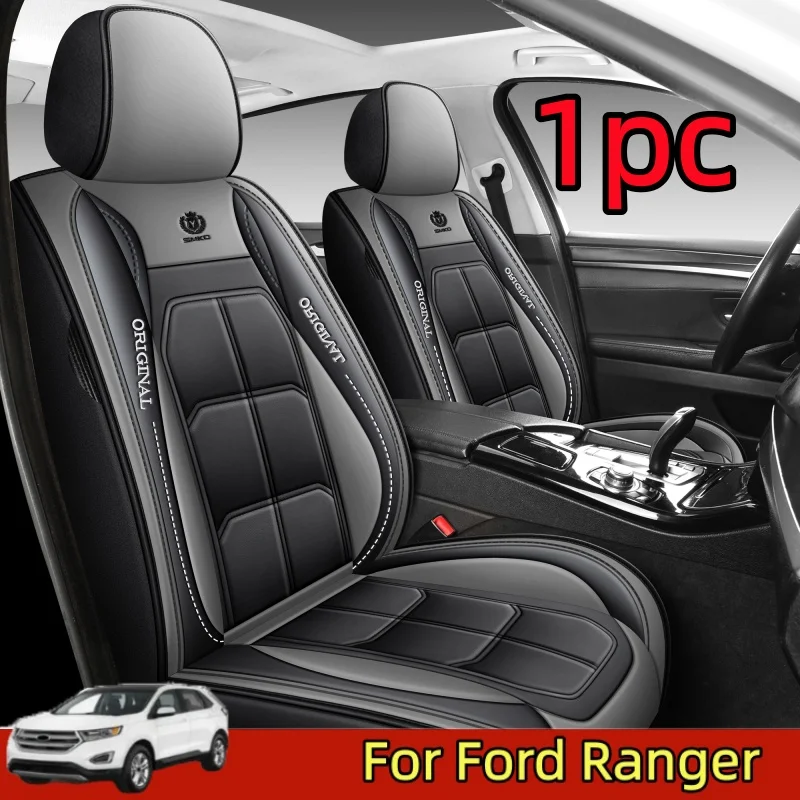 

For Ford Ranger Car seat cover, full package, front single seat, artificial leather, waterproof and wear-resistant
