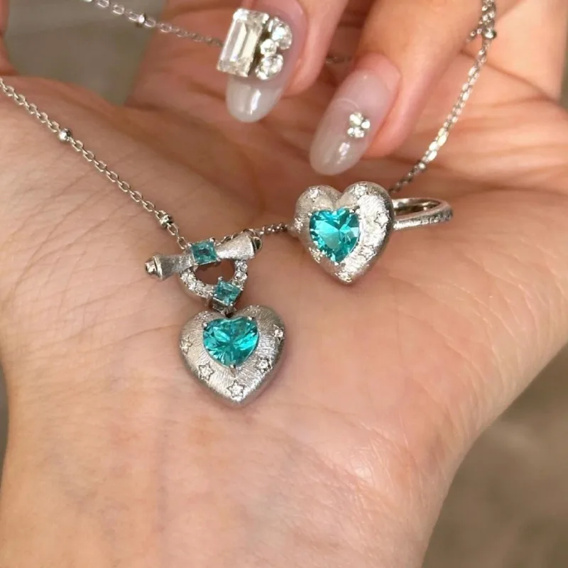 

Легкие роскошные ювелирные изделия в стиле ретро, высококачественные ювелирные изделия с кольцами Love Imaibaras, нишевые универсальные изысканные ювелирные изделия