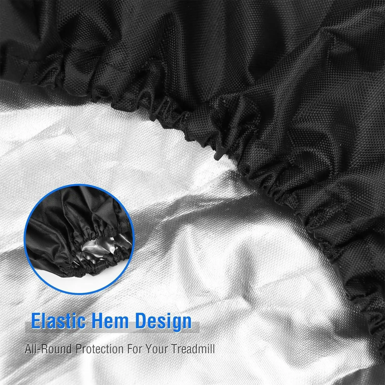 Treadmill Cover Treadmill Cover for Garage Dustproof Portable Running Machine Accessories for Office Home Indoor Outdoor Men