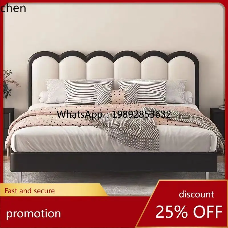 New Internet Celebrity Floor Bedside Soft Pack Simple Modern Solid Wood Single Backrest