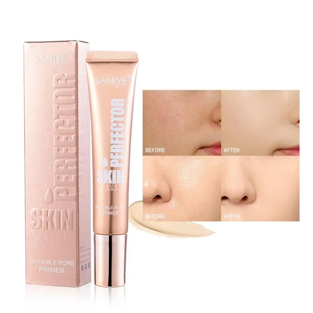 1pcs 20ml Face Primer Makeup Base Invisible Pore Smooths Fine Lines Oil-Control Brighten Moisture Primer for Face Cosmetics V9P2