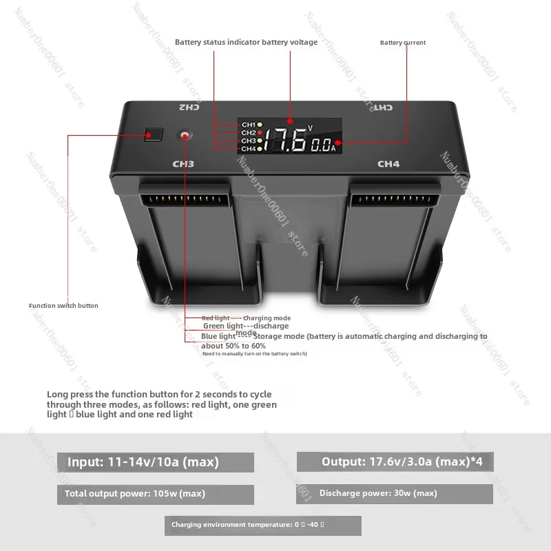 For Mavic2 Charger Professional/Zoom Version and Charging Board Car Charging Pool Manager