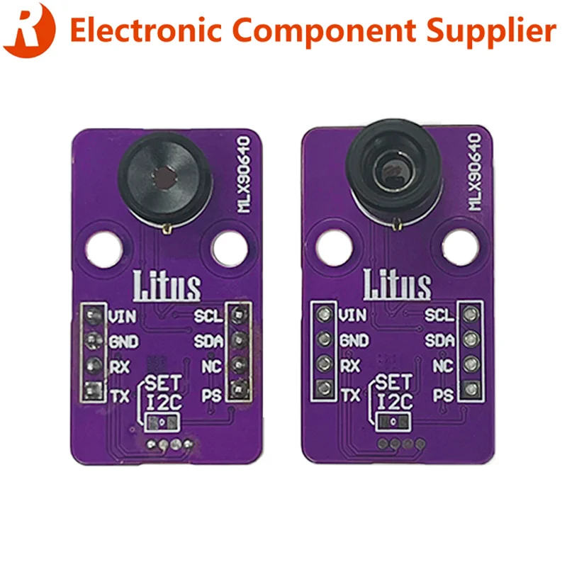 MLX90640 Non-Contact 768-Dot Matrix Infrared Temperature Module 5-Types of Imaging Data Storage/Modification Serial I2C ESP32