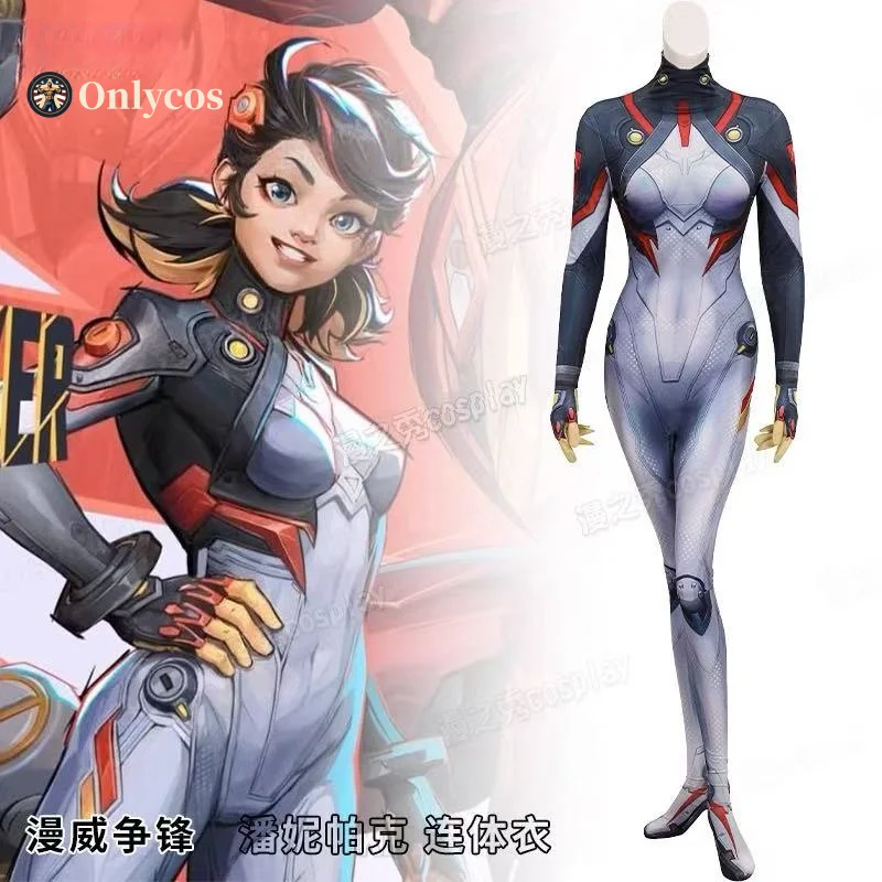 

Game Rivals Peni Parker Cosplay Costume 3D Jumpsuit Hallowmas Christmas Role Play Women Onlycos