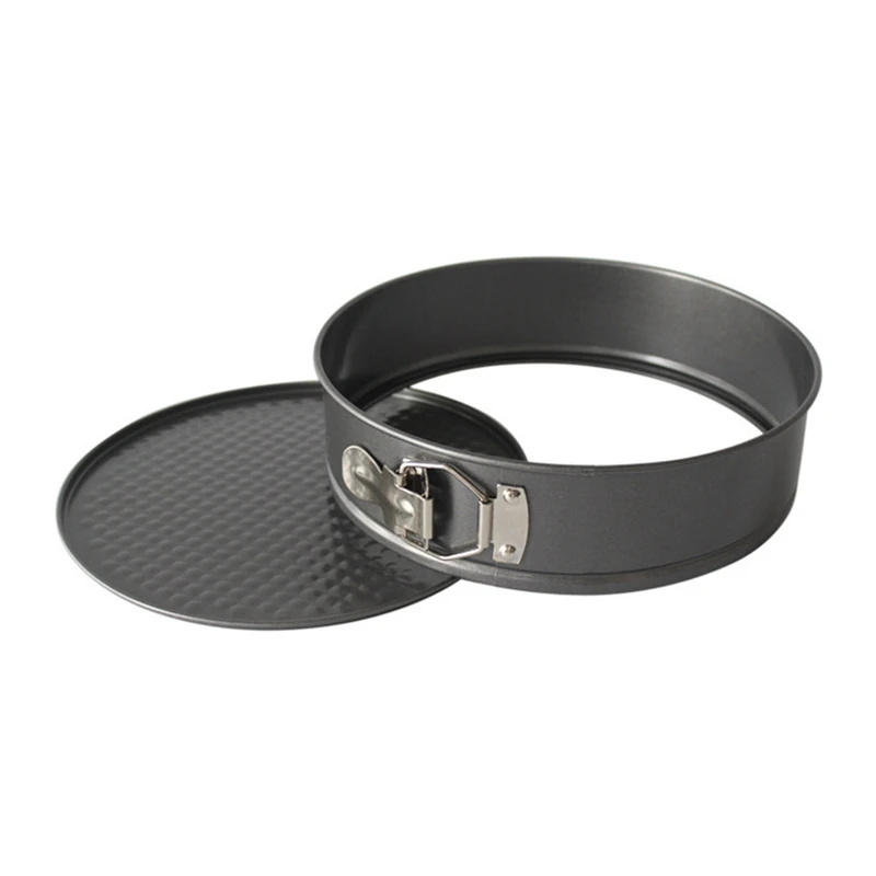 صينية كيك سبرينغفورم سريعة التحرير مع قاعدة قابلة للإزالة، مقالي تشيز كيك غير لاصقة، مقلاة كعكة مستديرة مانعة للتسرب لخبز المطبخ