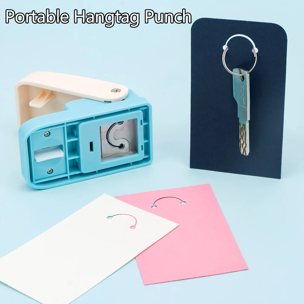 

9,2x5x3,7 см портативный подвесной пунш-машина для самостоятельного изготовления вашего собственного брелка для демонстрации ювелирных изделий, инструмент ручной работы «сделай сам»